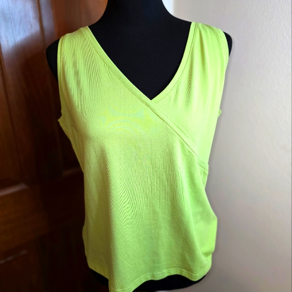 Five Diamonds, Green top, sz L